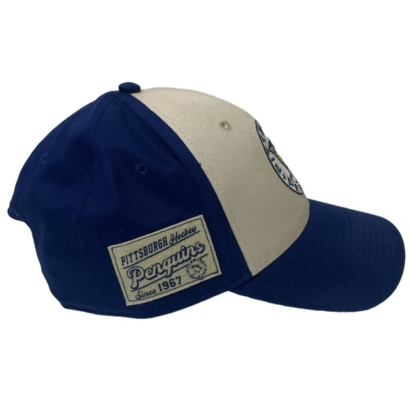 Pittsburgh Penguins Ball Cap Embroidered Vintage Hockey NHL Fanatics Sports Team - Picture 2 of 9